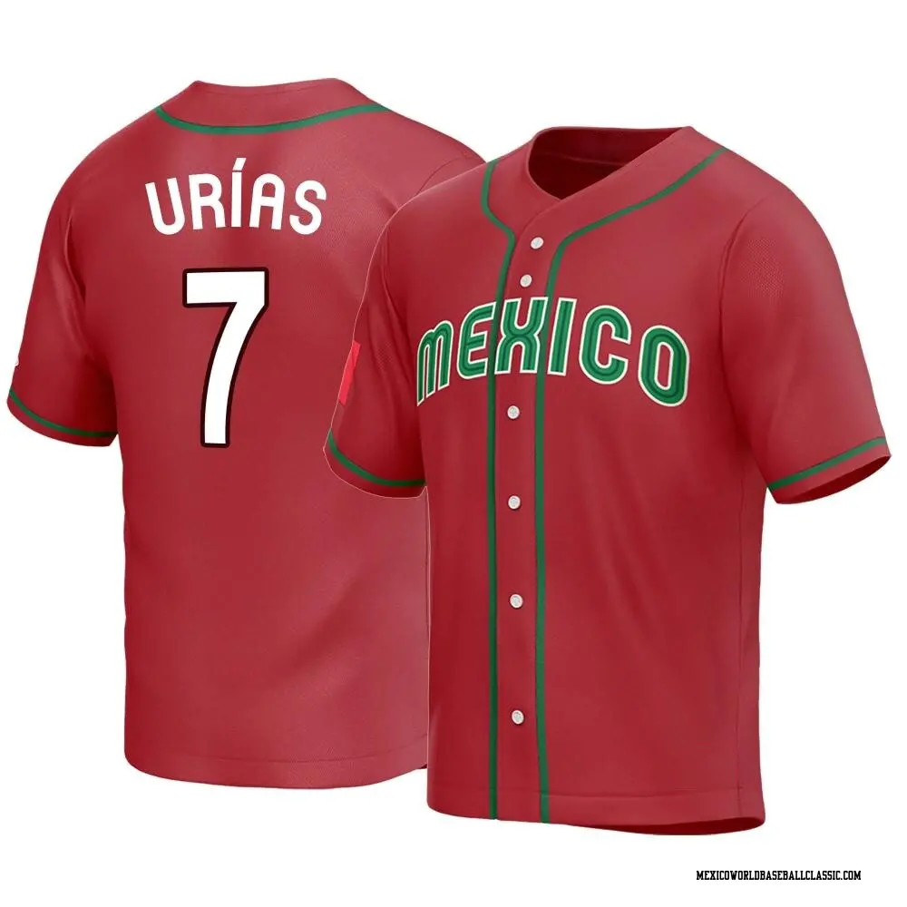 MLB Jersey Numbers on X: LHP Julio Urías (@theteenager7) will